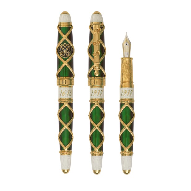 David Oscarson Russian Imperial Emerald Green GT Pióro wieczne