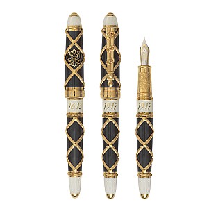 David Oscarson Russian Imperial Romanov Onyx GT Pluma estilográfica