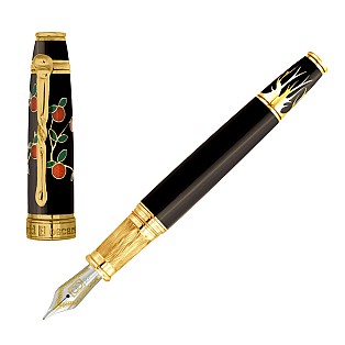 David Oscarson Tree of Life Black Pióro wieczne