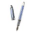 David Oscarson Trellis Azure Blue Fountain pen