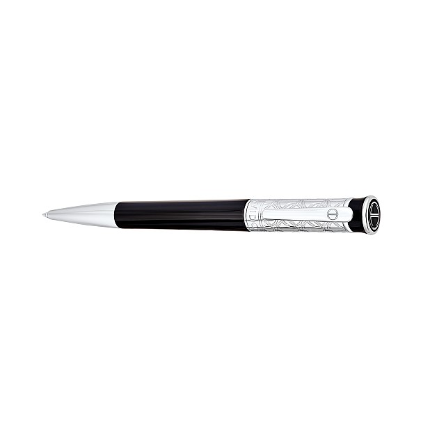 Davidoff Zino Icon Black Silver Ballpoint