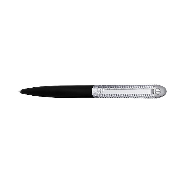 Davidoff Paris Black Silver Ballpoint