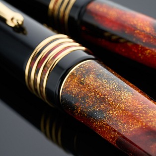 Delta Dolce Vita 2.0 Glow Up by Jonathon Brooks Mid-Size GT Piston Fountain pen