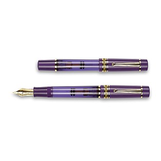 Delta Mid-Size-Plus Majestic Purple GT Pluma Estilográfica