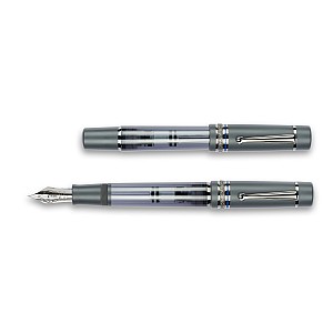 Delta Mid-Size-Plus Prestige Matte Grey ST Stylo plume