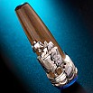Nino Marino Signature Columbus Silver Pluma estilográfica