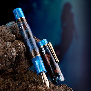 Nino Marino Signature Parthenope Maki-e The Song of Two Seas LE Fountain pen