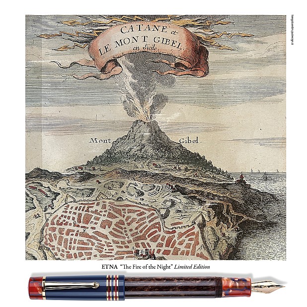 Delta Italian Treasures Etna LE GT Stylo plume