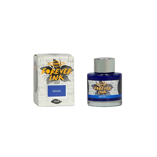 Diamine Forever Ink Skyline Blue 50ml Tintenflasche