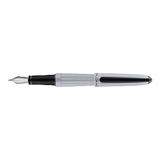 Diplomat Aero Pearl White Vulpen