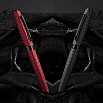 Diplomat Cobra Burgundy Red Guilloche Rollerball