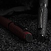 Diplomat Cobra Burgundy Red Guilloche Rollerball