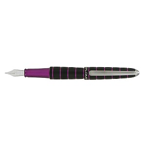 Diplomat Elox Black Purple Fountain pen