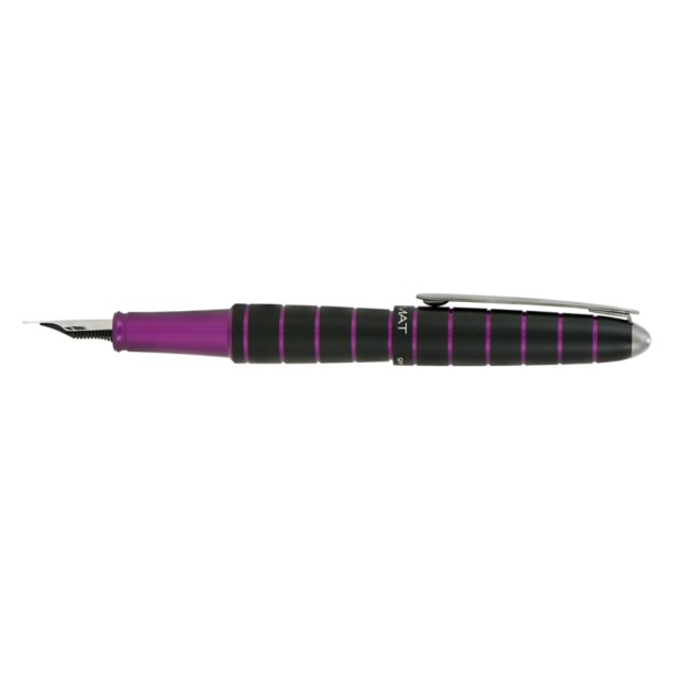 Diplomat Elox Black Purple Caneta de Tinta Permanente
