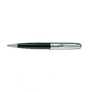 Diplomat Excellence A Black Laque Chrome Ballpoint