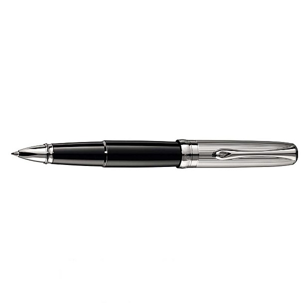 Diplomat Excellence A Guilloche Black Chrome Rollerball