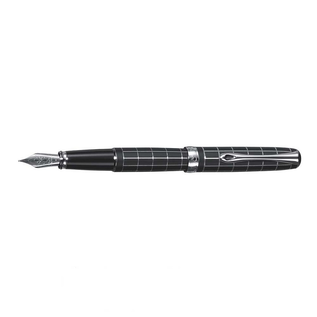 Diplomat Excellence A Lapis Black Rhombus Fountain pen
