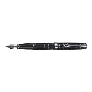Diplomat Excellence A Lapis Black Rhombus Fountain pen
