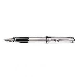Diplomat Excellence A Guilloche Chrome Fountain pen