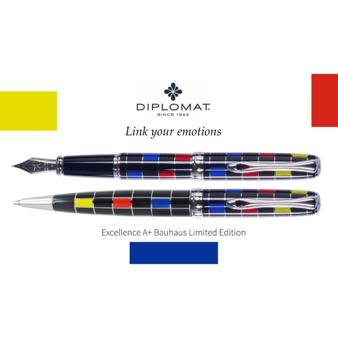 Diplomat Excellence A Plus Bauhaus CT Fountain pen