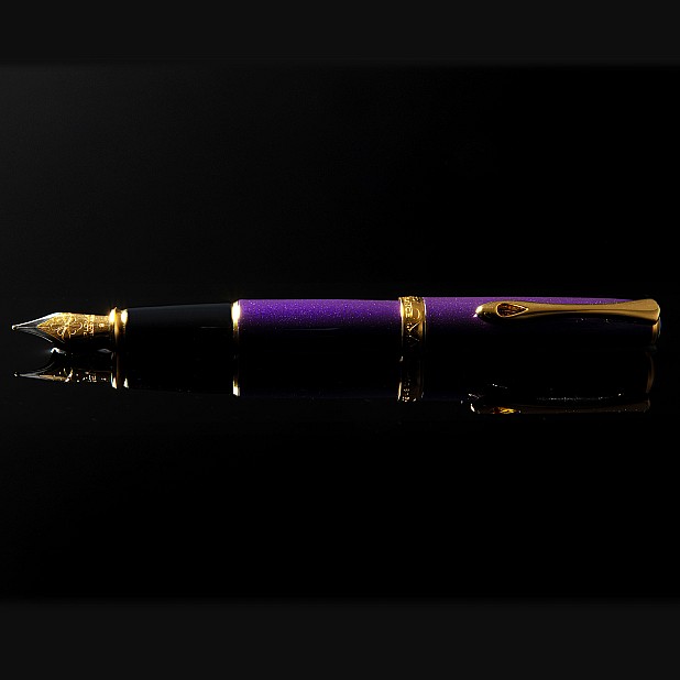 Diplomat Excellence A Violet Rain GT Caneta de tinta permanente