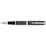 Diplomat Excellence A Lapis Black Waves Guilloche Fountain pen Diplomat Excellence A Lapis Black Waves Guilloche Fountain pen