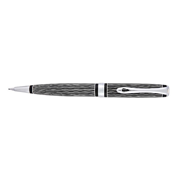 Diplomat Excellence A Lapis Black Waves Guilloche Mechanical Pencil 0.7mm