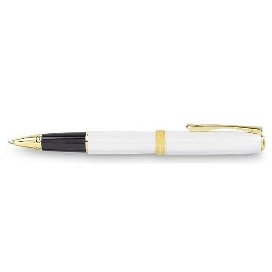 Diplomat Excellence A Pearl White Gold Rollerball