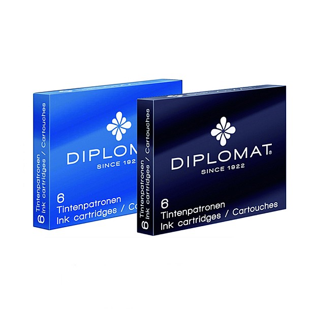 Diplomat Inkt - Inktcartridges (2 kleuren)