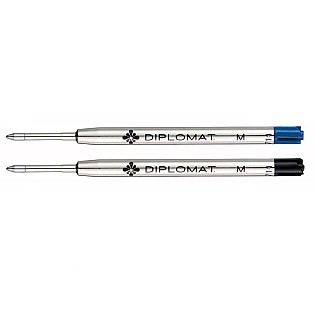 Diplomat Easyflow Ballpoint Refill (2 colors)