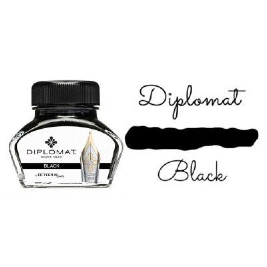 Diplomat Black Ink Ink Bottle Inkt / Ink