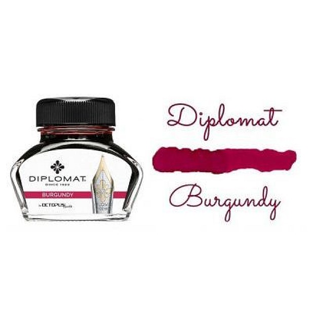 Diplomat Burgundy Inkt - Inktpot