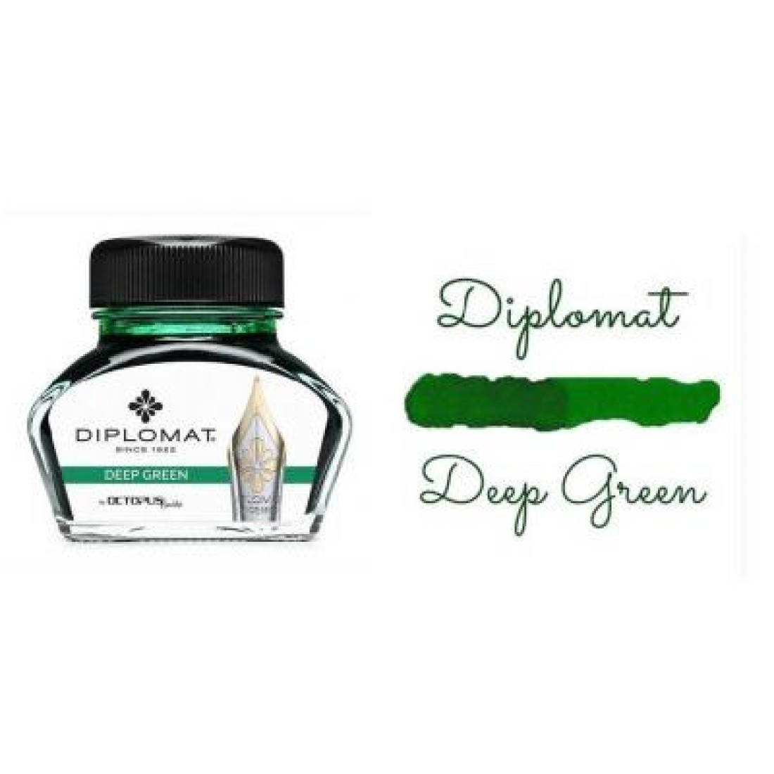 Diplomat Deep Green Ink - Ink Bottle