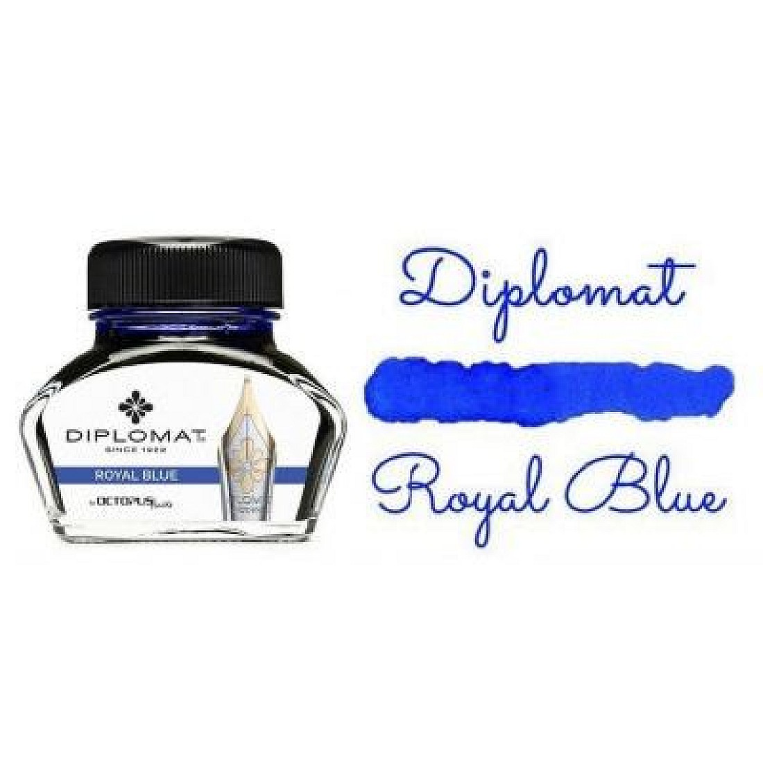 Diplomat Royal Blue Ink - Ink Bottle