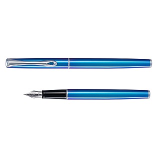 Diplomat Traveller Funky Blue Reservoarpenna