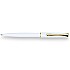 Diplomat Traveller Snowhite Gold Ballpoint
