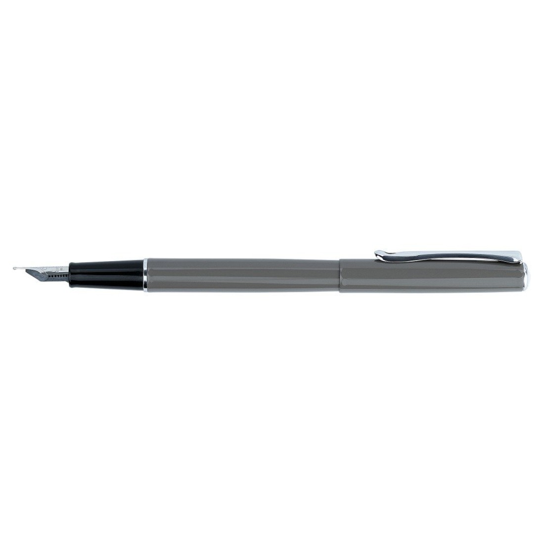 Parker IM Series Fountain Pen White Silver Clip With 0.5mm Black Fine Steel Nib