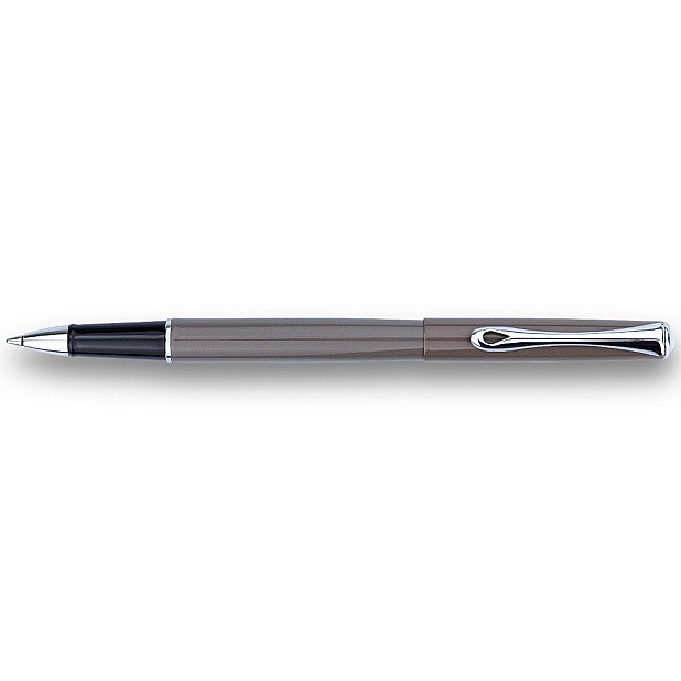 Diplomat Traveller Taupe Grey Rollerball