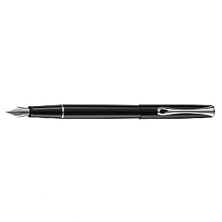 Diplomat Traveller Black Laque Fountain pen