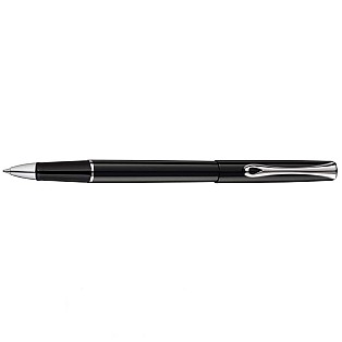 Diplomat Traveller Black Laque Rollerball