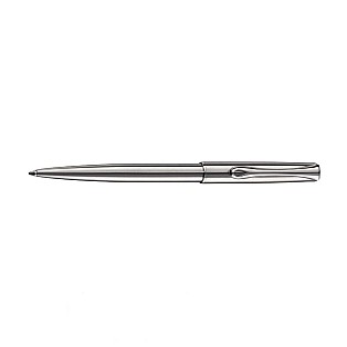 Diplomat Traveller Steel CT Ballpoint Diplomat Traveller Steel CT Ballpoint