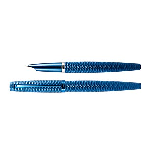 Diplomat Viper Blue Guilloche Fountain pen