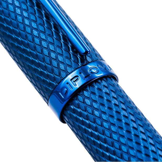 Diplomat Viper Blue Guilloche Fountain pen