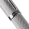 Diplomat Viper Silver Guilloche Stylo Plume
