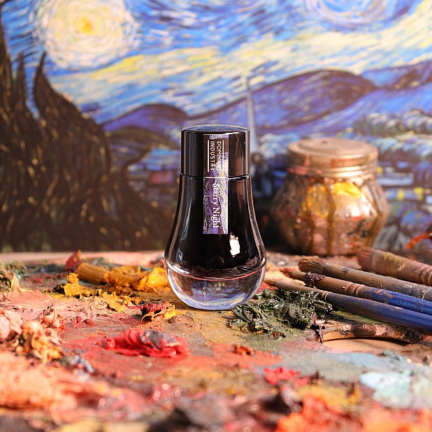Dominant Industry Painter Series Vincent Van Gogh No.032 Starry Night (Pearl) 25ml Frasco de tinta