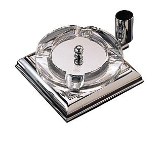 El Casco Shiny Chrome Ashtray El Casco Shiny Chrome Ashtray