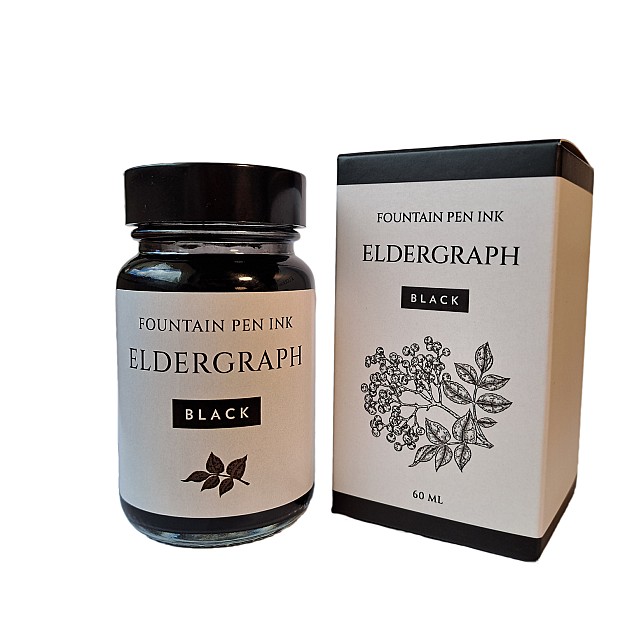 Eldergraph Black 60ml Ink Bottle