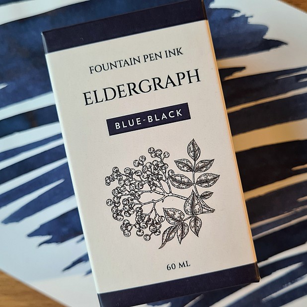 Eldergraph Blue-Black 60ml Frasco de tinta