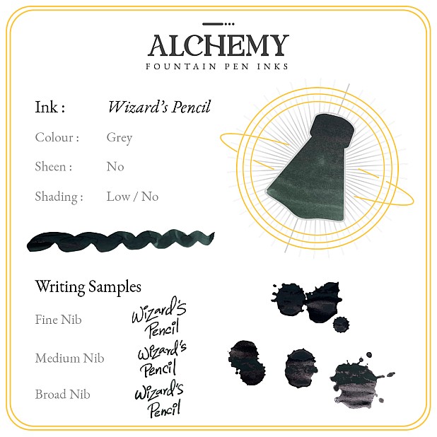 Endless Alchemy Wizards Pencil 45ml Butelka z atramentem