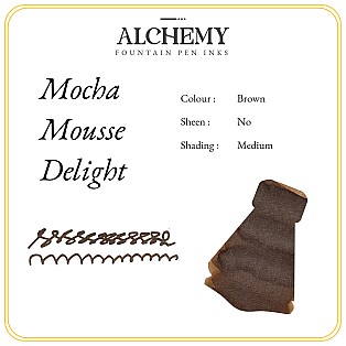 Endless Alchemy Mocha Mousse Delight 45ml Butelka atramentu